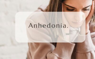 Anhedonia.
